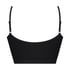 ﻿Bralette con tirantes, Negro