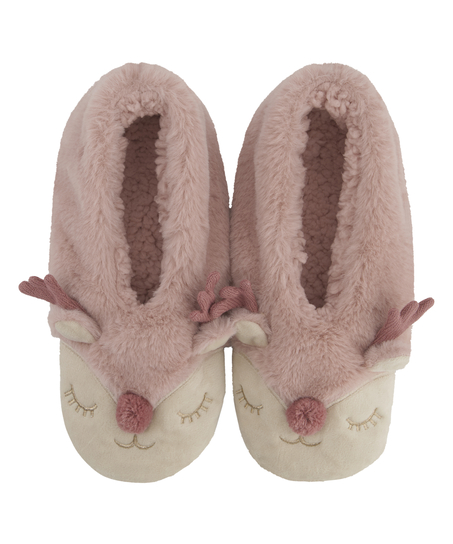 Bailarinas Cosy Animal, Rosa