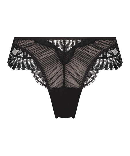 Tanga bóxer Antonia, Negro