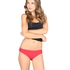 Thong invisible scalloped, Rojo