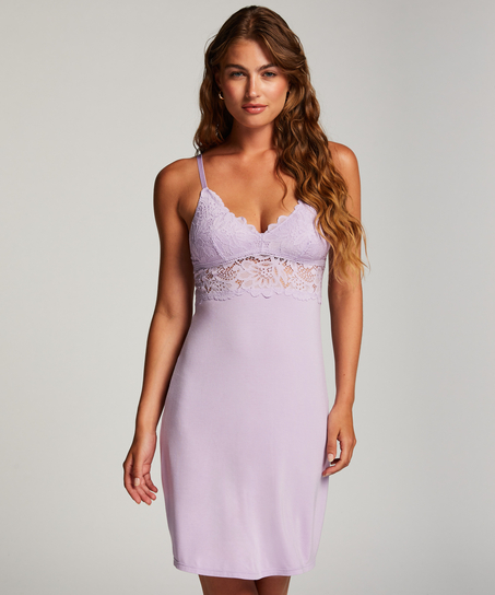 Vestido lencero Shiloh, Morado