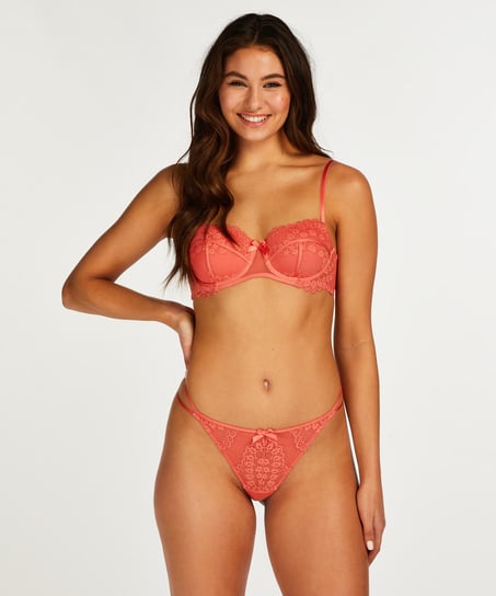 Sujetador con aros preformado Emily, Naranja