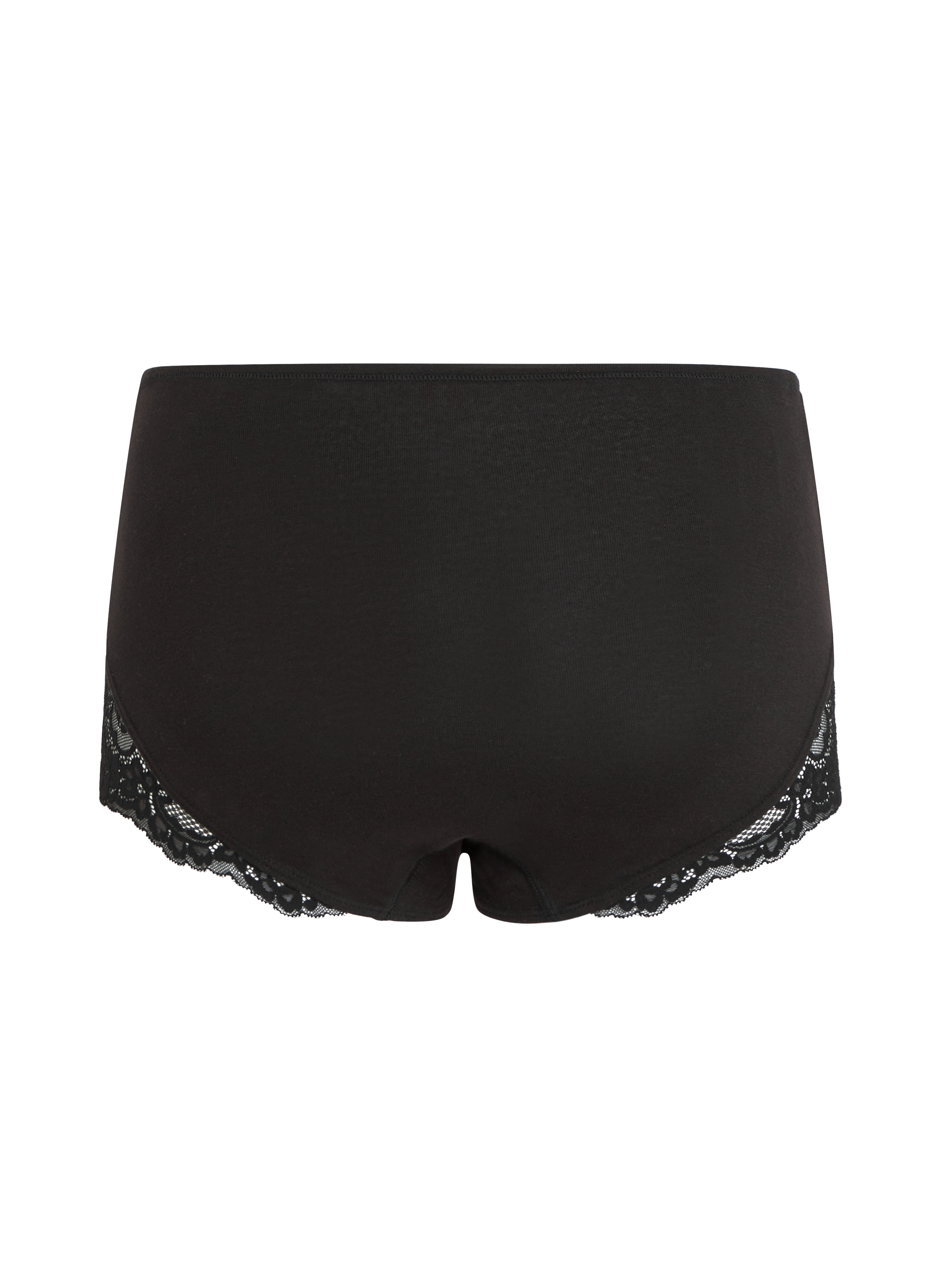 Superslip maxi de encaje, Negro, main