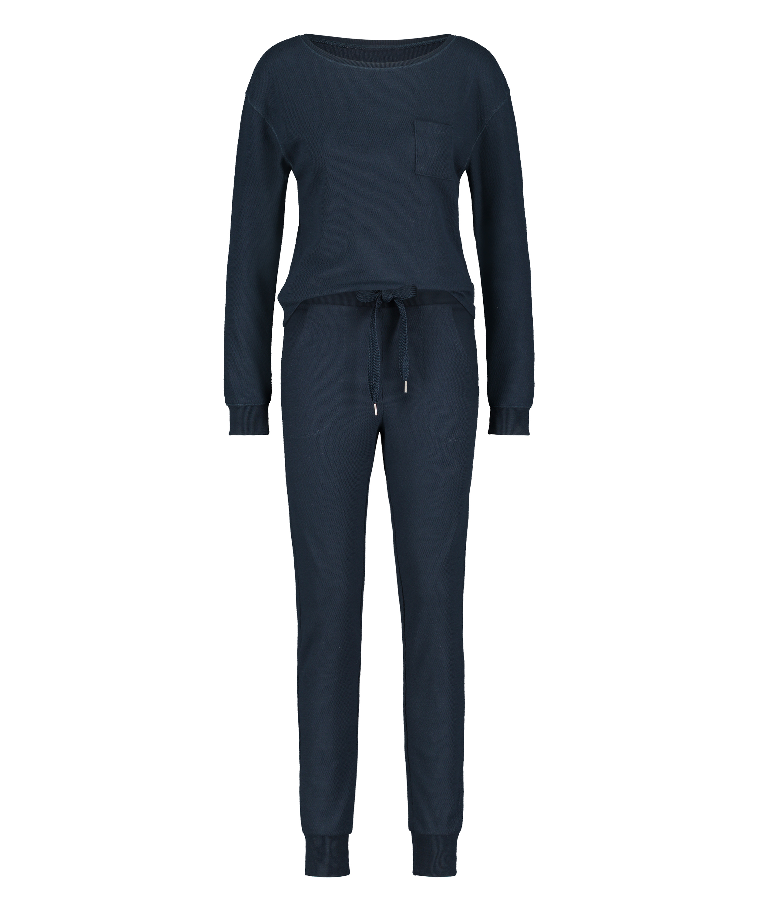 Conjunto de pijama Waffle, Azul, main