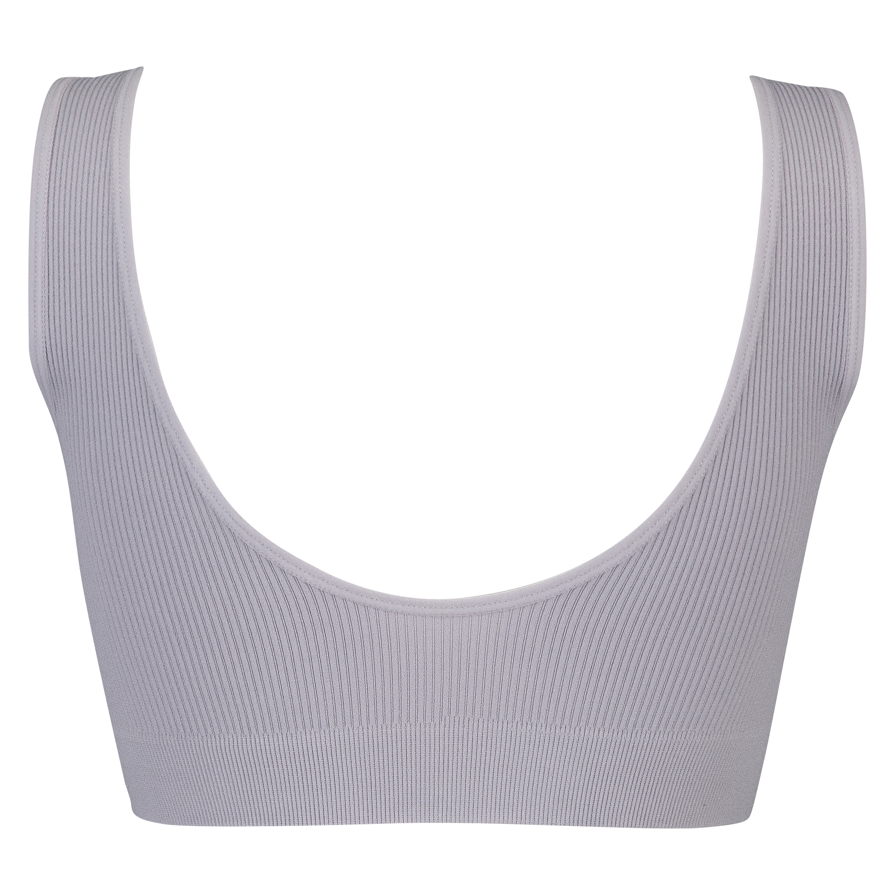 Bralette sin costuras, Gris, main