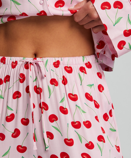 Pantalón de pijama tejido Springbreakers, Rosa