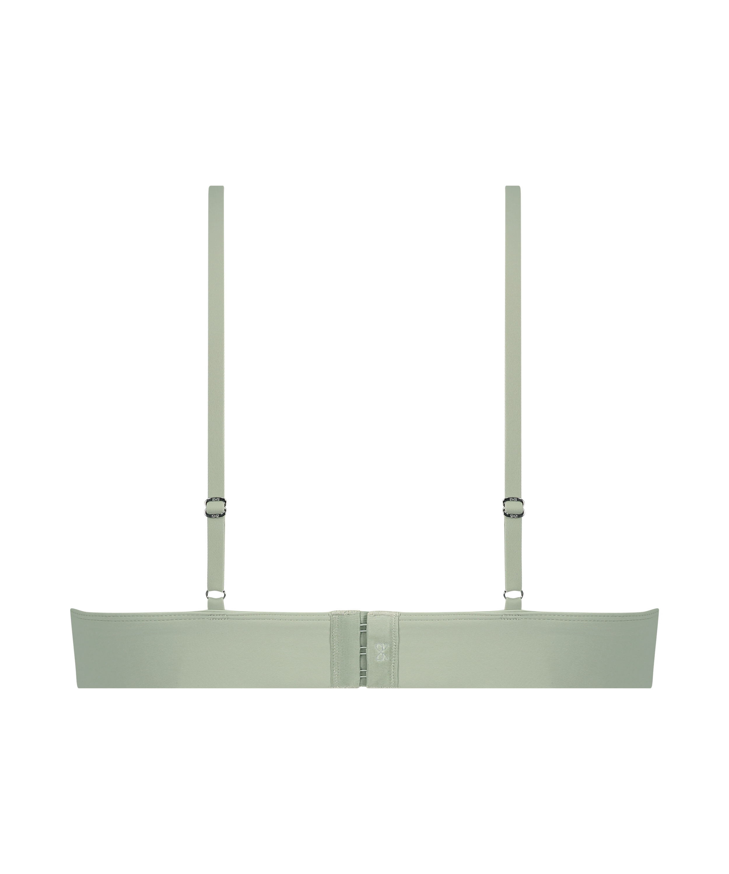 Triangular Bralette Smooth, Verde, main