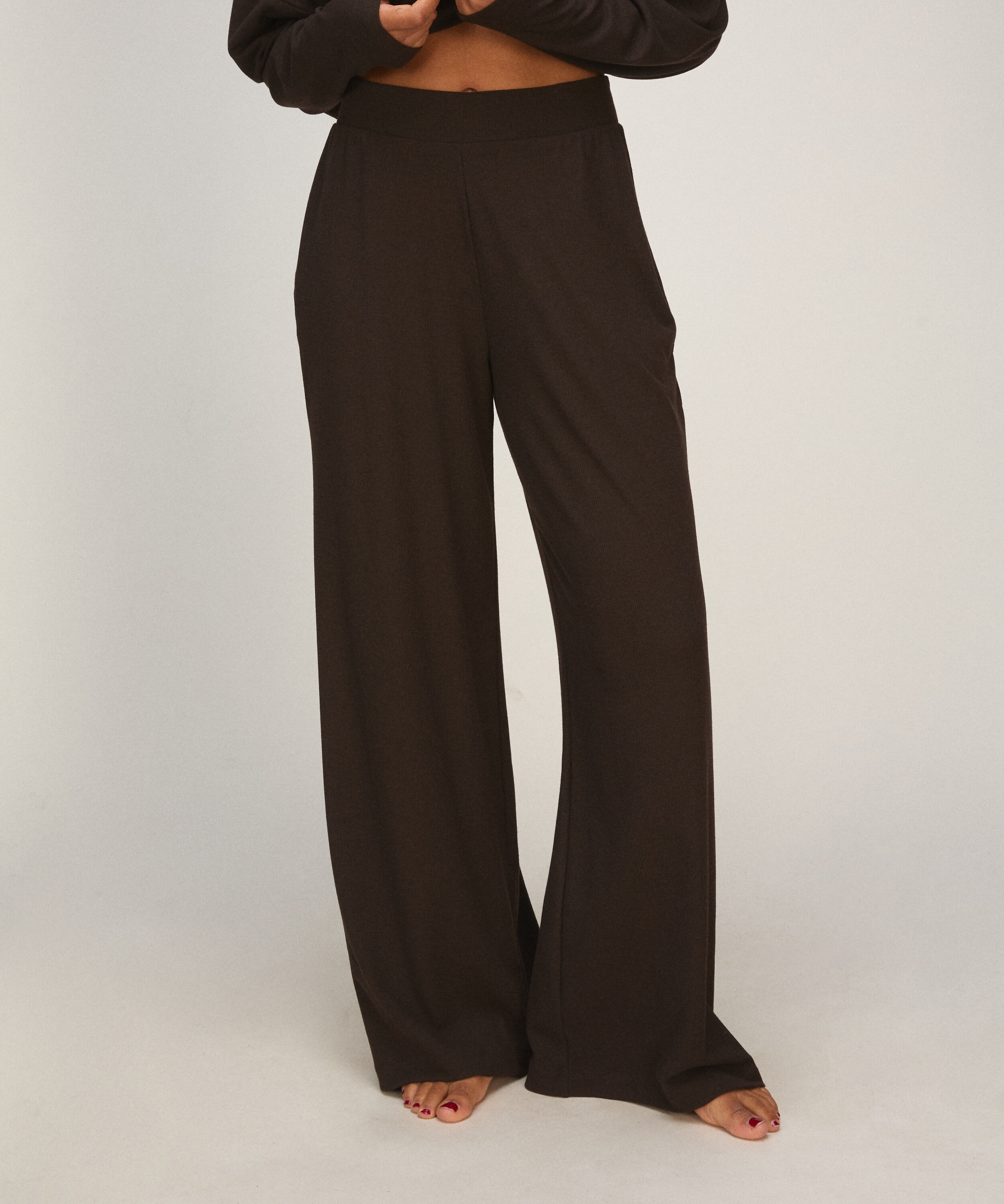 Pantalón Premium Jersey, Marrón