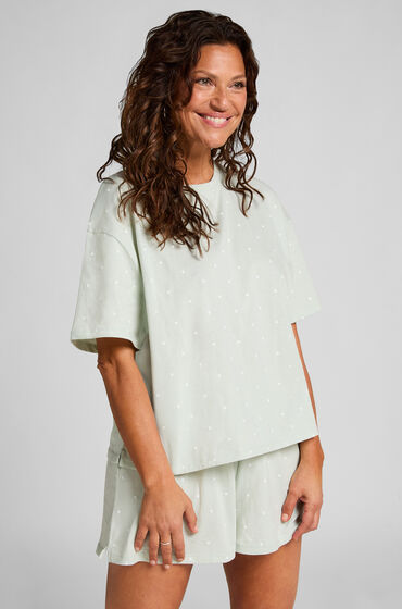 Hunkemöller Conjunto de Pijama de Algodón Verde