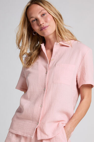 Hunkemöller Chaqueta de muselina Rosa