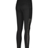 Leggings de cintura alta acanalada HKMX, Negro