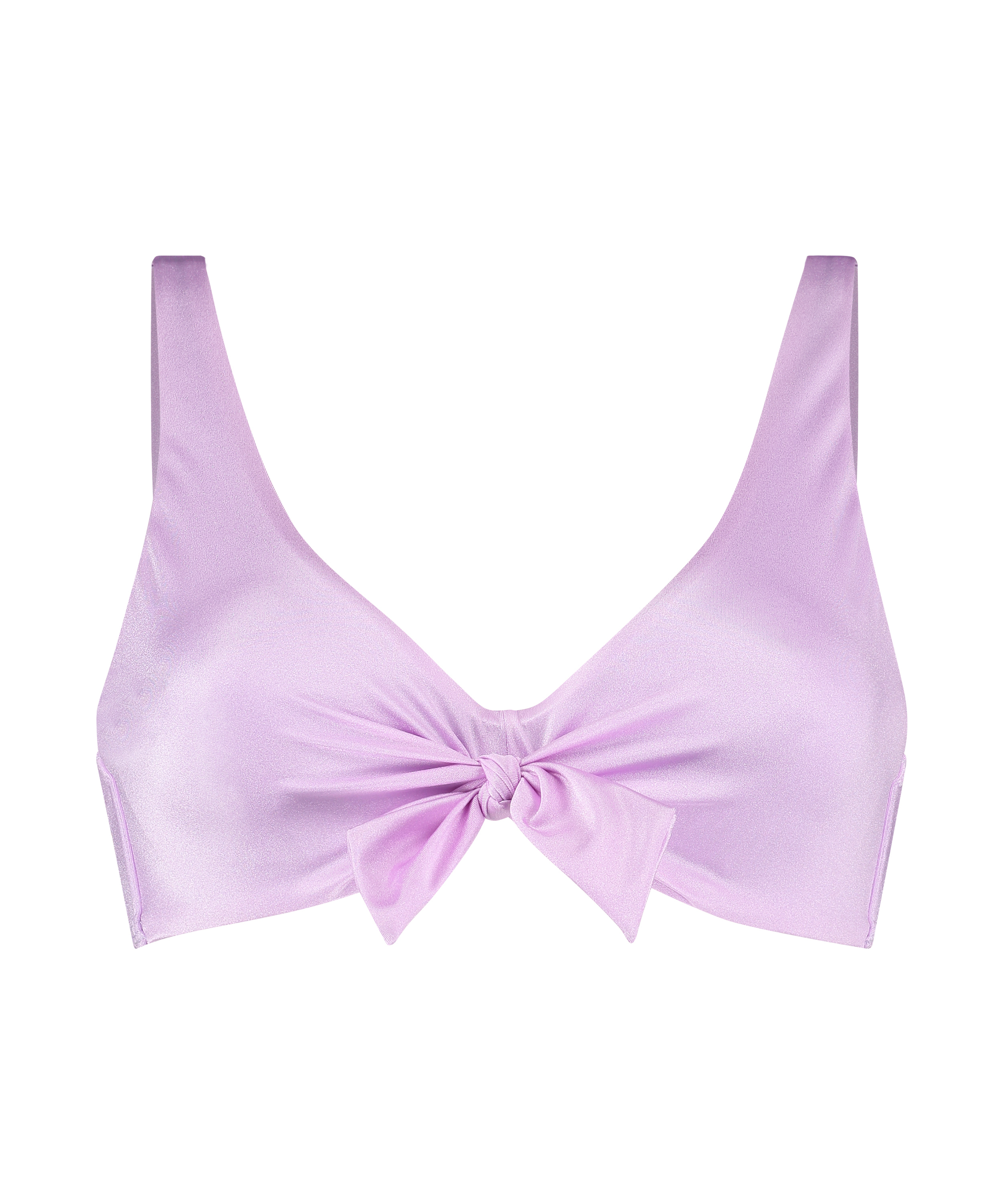 Top de bikini preformado Luxe Shine, Morado, main