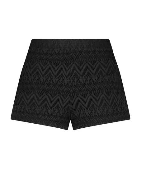 Shorts de playa, Negro