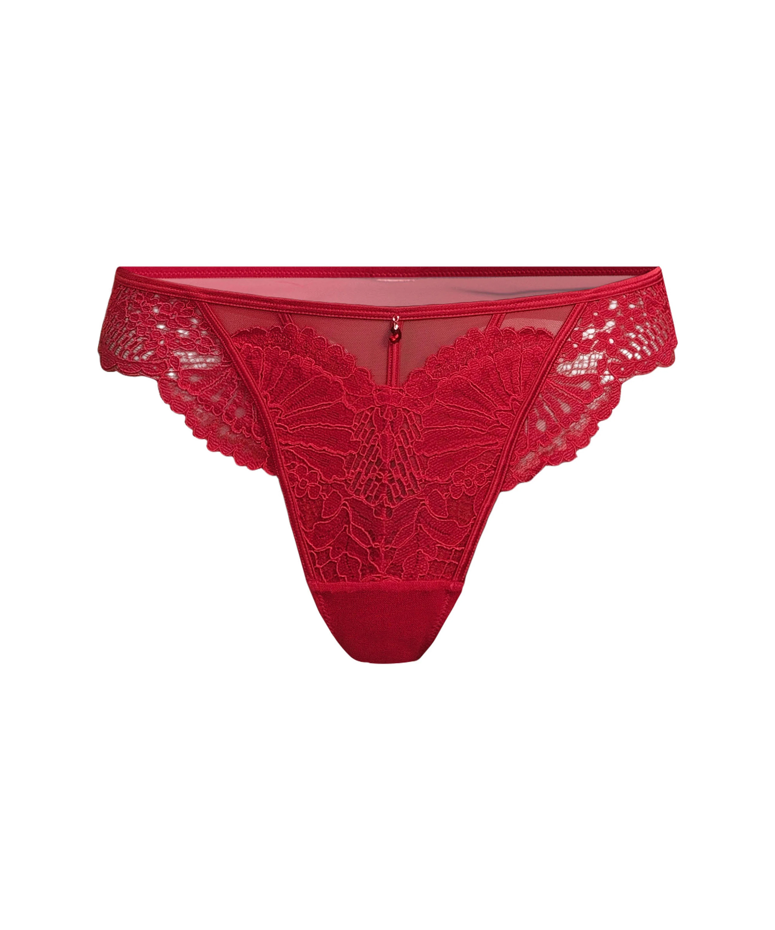Tanga de tiro alto Whitney, Rojo, main