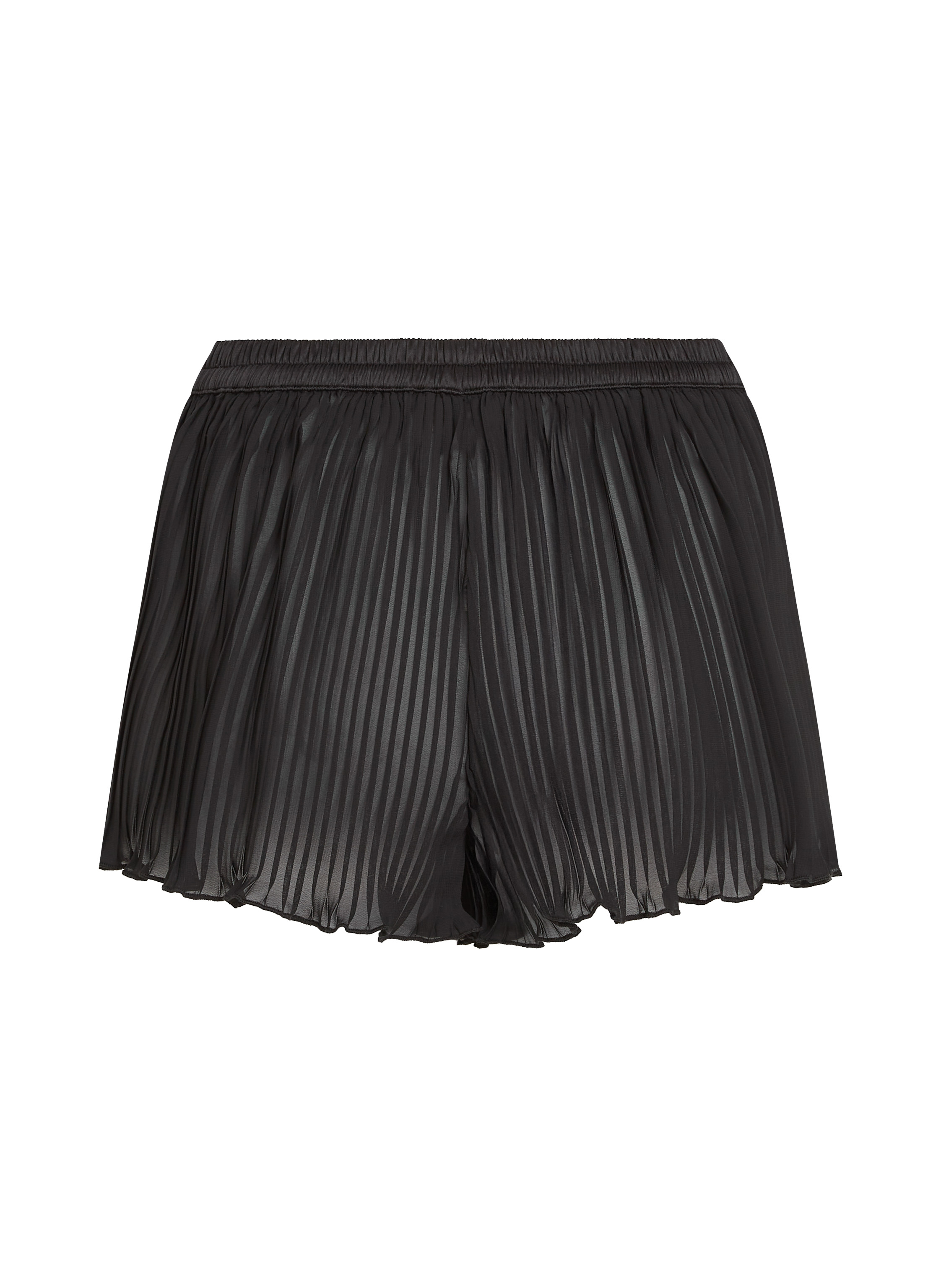 Short plisado, Negro, main