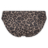 Braguita de Bikini Rio Leopard, Beige