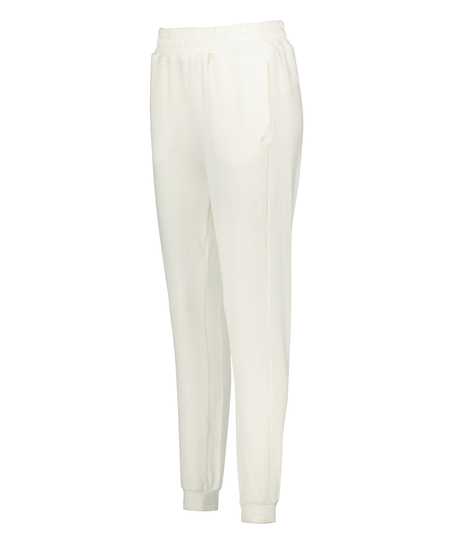 HKMX Pantalones de deporte Flow, Blanco