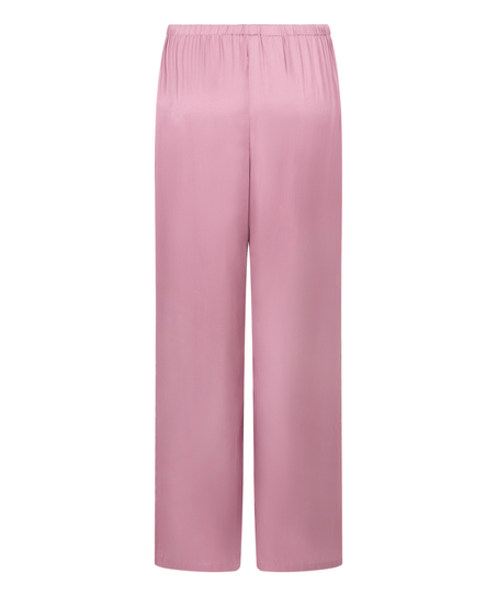 Pantal&oacute;n satinado para playa, Rosa