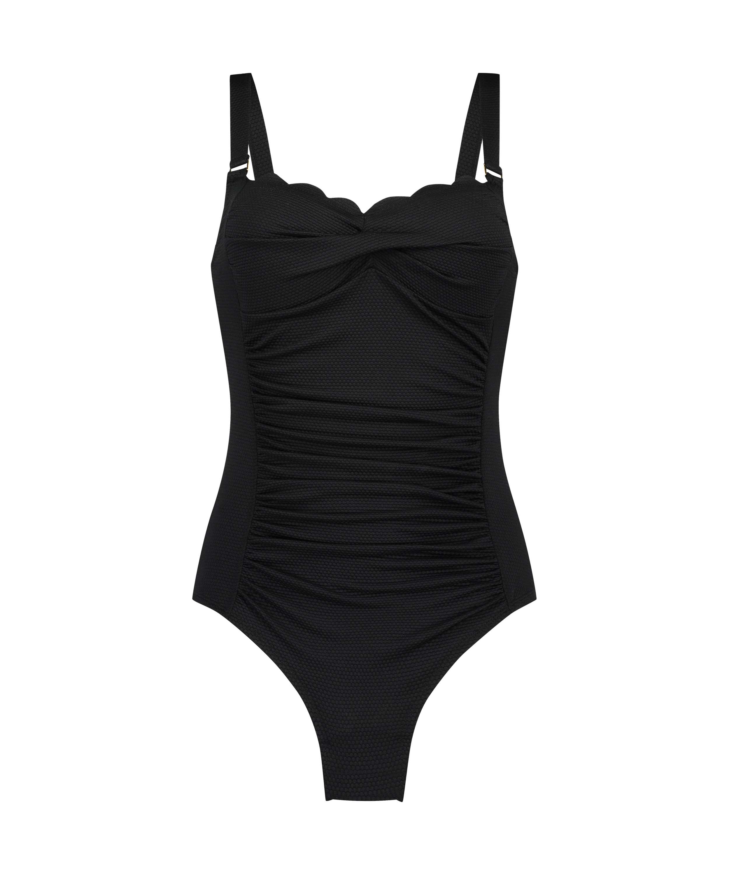 Bañador Scallop Dot, Negro, main