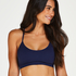Bralette sin costuras Rose, Azul