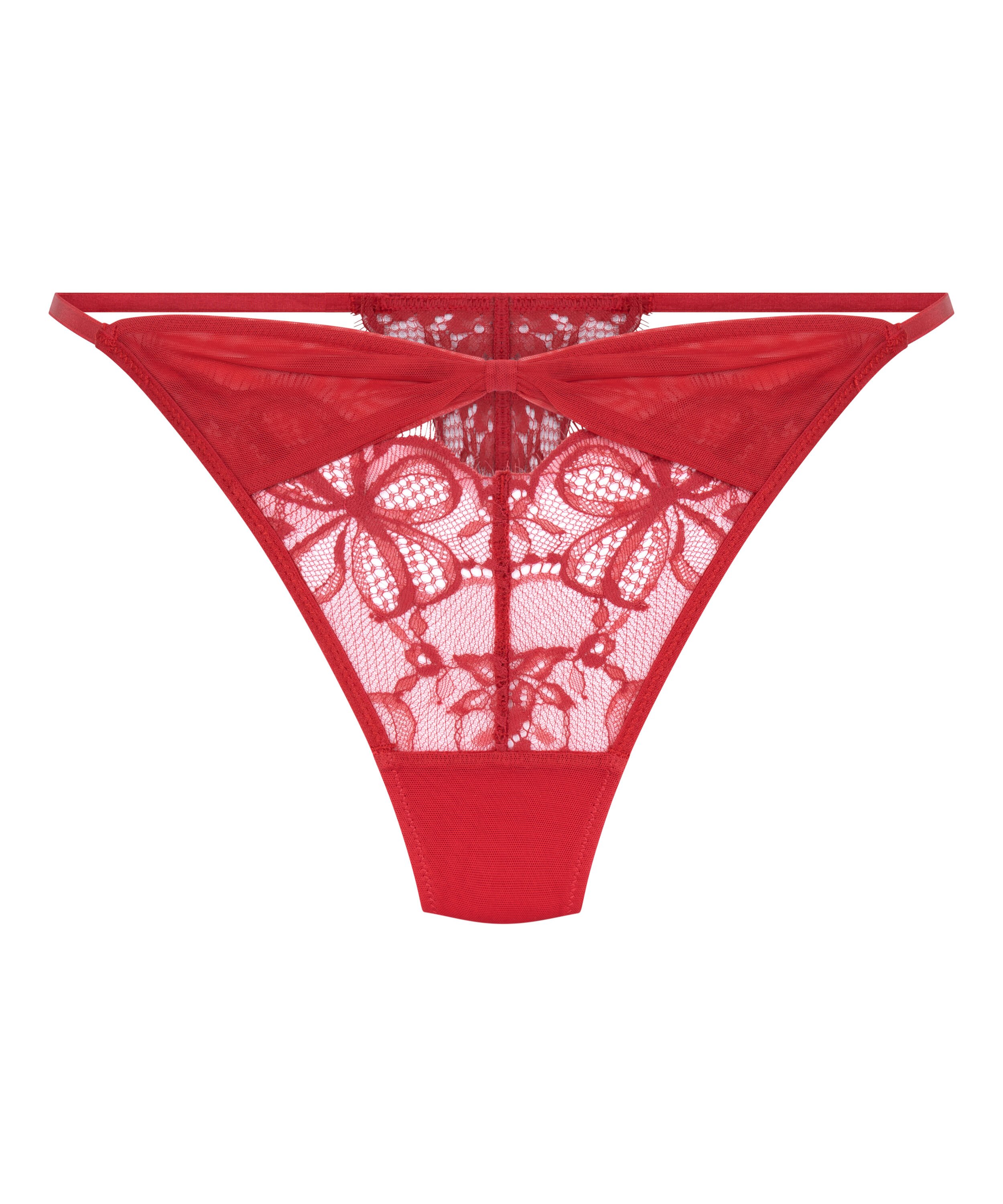 Tanga de talle alto Marianna, Rojo
