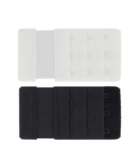 Pack de 2 extensores de sujetador, Negro