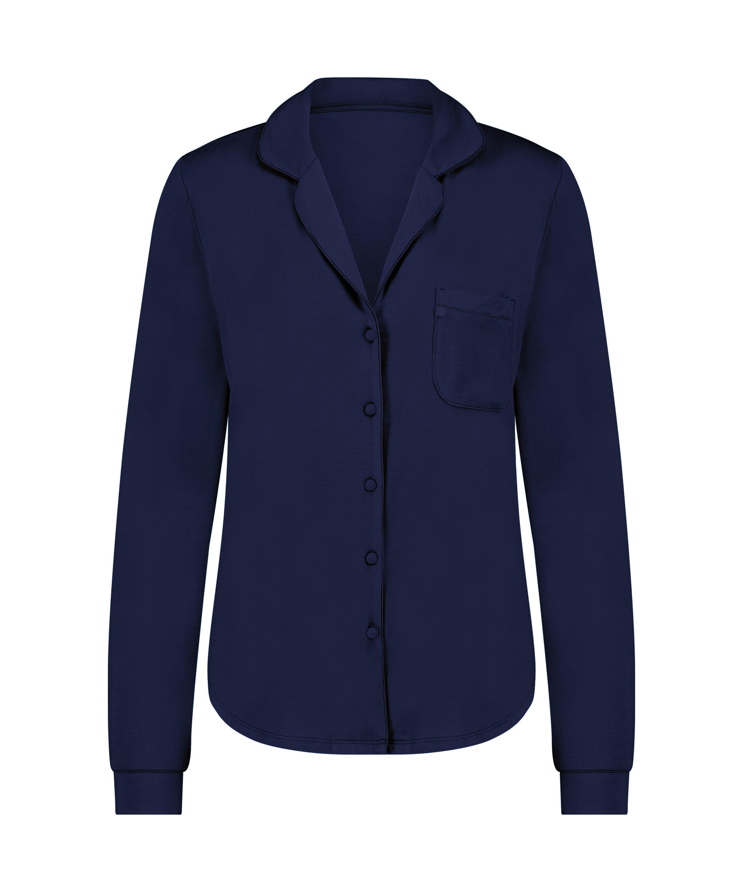 Chaqueta de manga larga de jersey Essentil, Azul, main