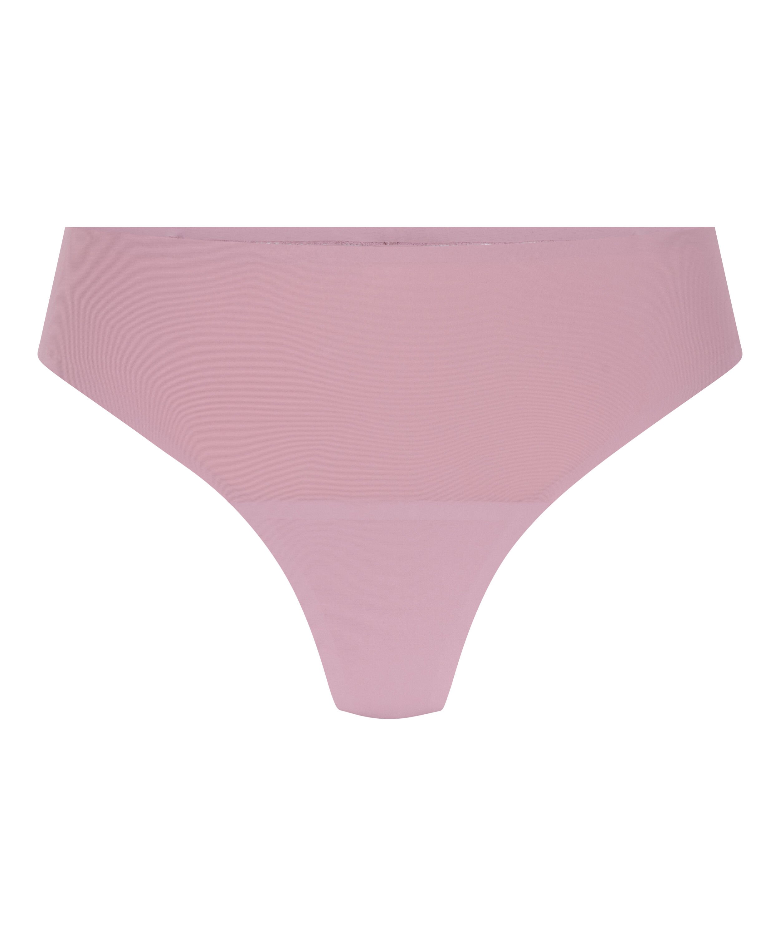 Invisible Tanga Lace Back, Rosa