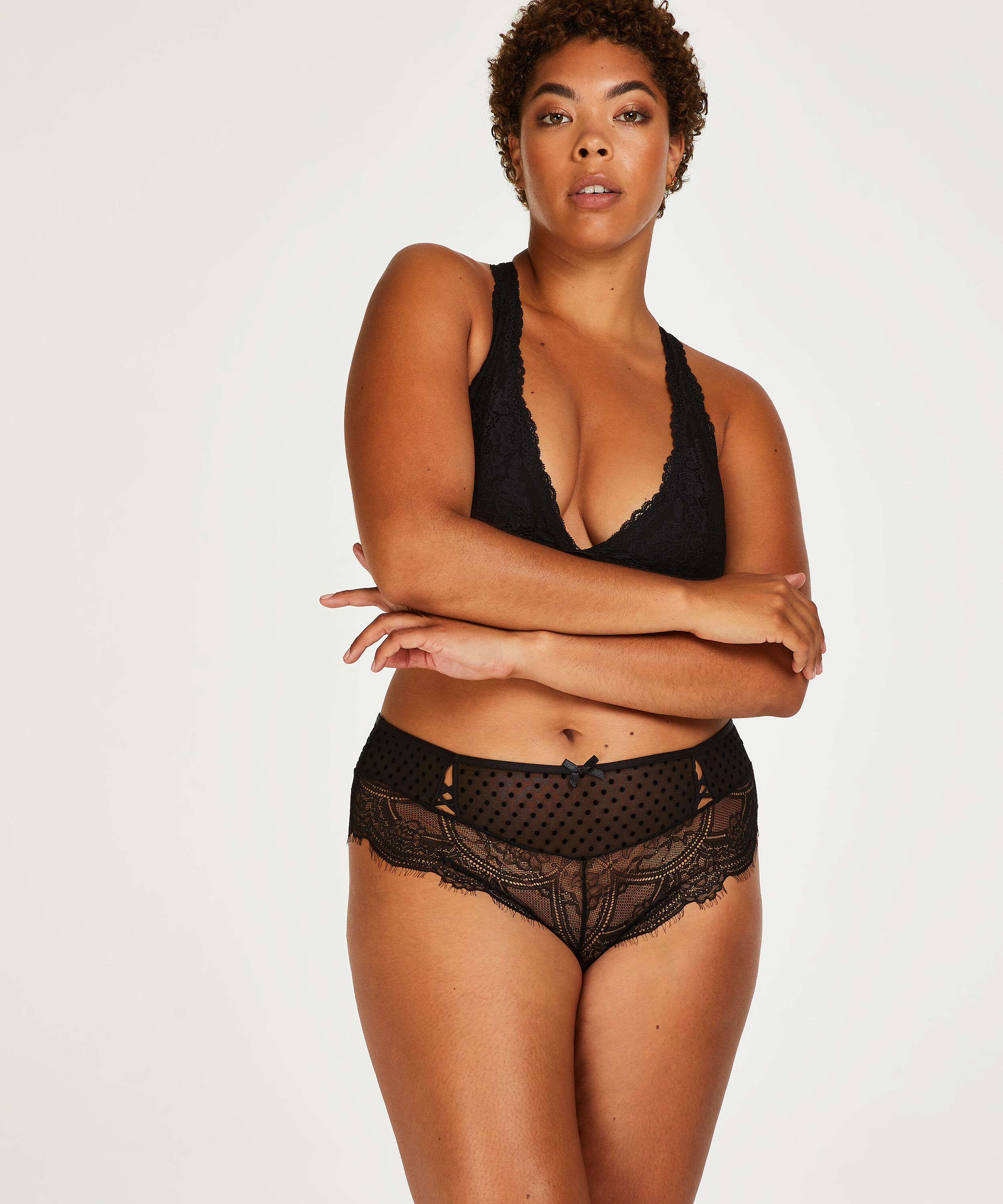 Brasileña Aylin Curvy, Negro