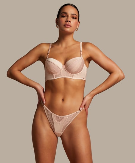 Sujetador de aros preformado Nicole, Rosa