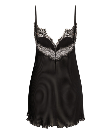 Vestido camisero Zaphira, Negro