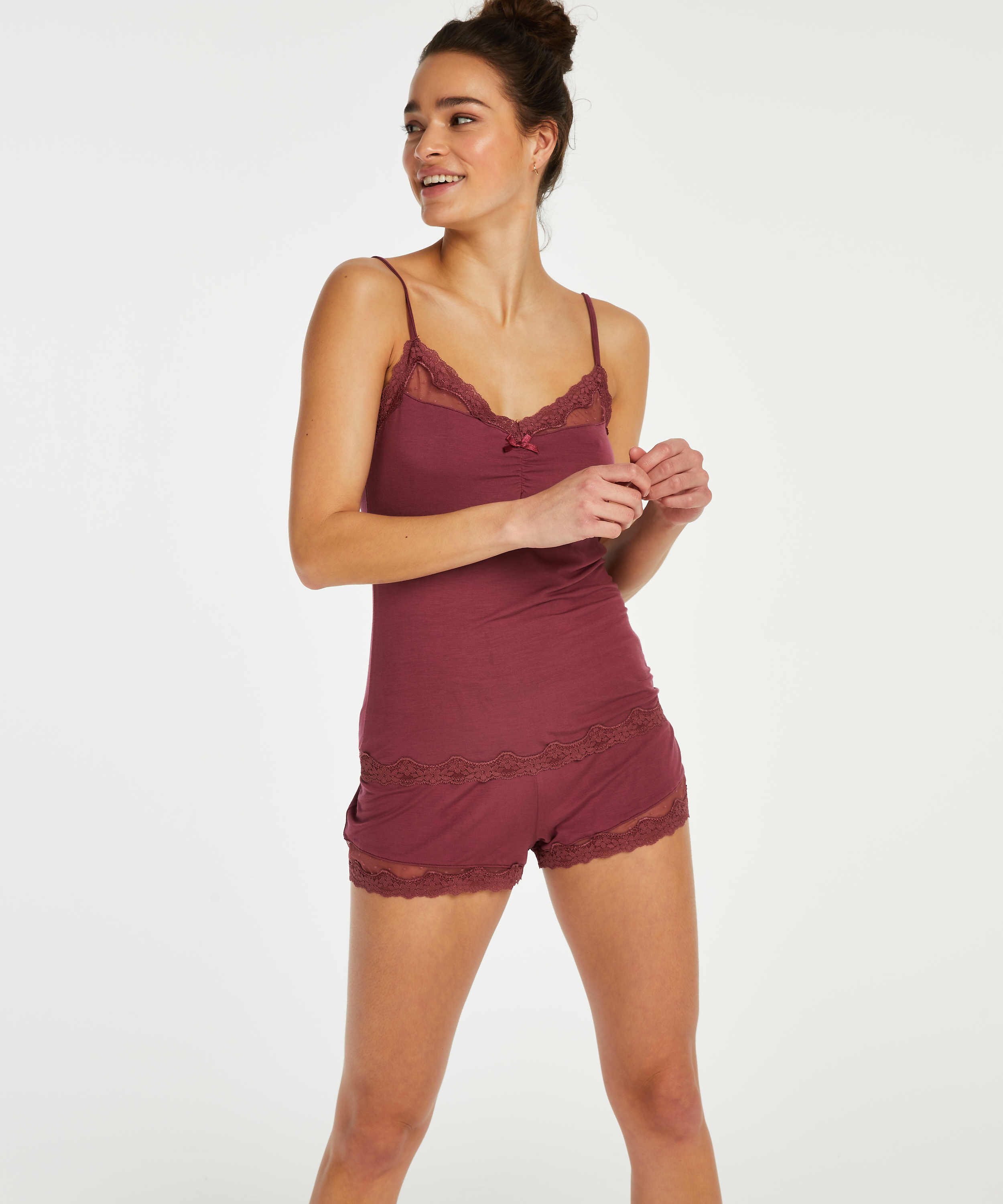 Conjunto de pijama, Rojo, main