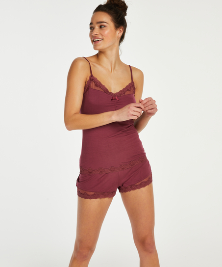 Conjunto de pijama, Rojo