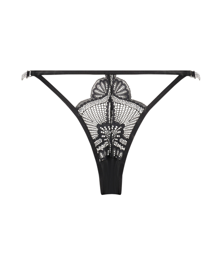 Tanga brasileña Queenie, Negro