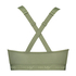 HKMX Sujetador deportivo The Pro de nivel 3, Verde