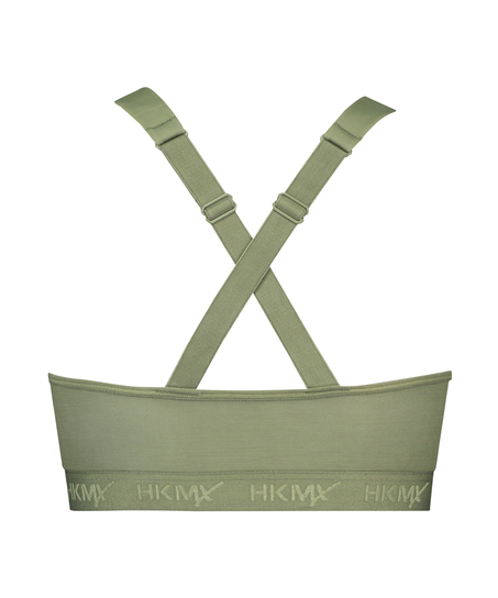 HKMX Sujetador deportivo The Pro de nivel 3, Verde