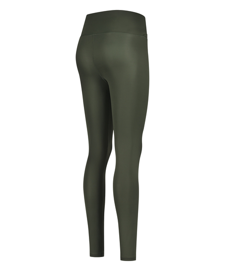 HKMX Leggings cruzados de talle alto, Verde