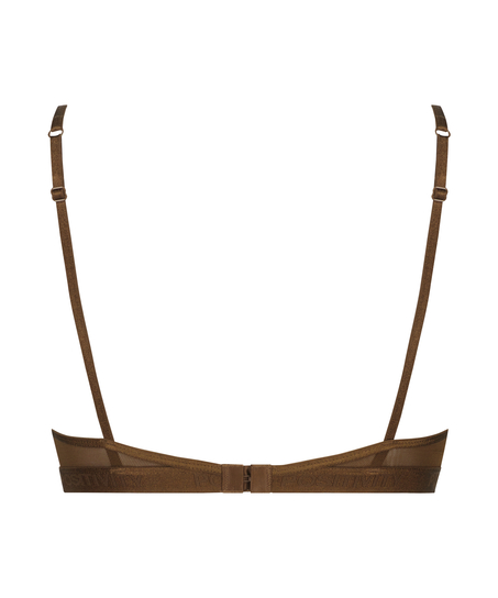 Sujetador con aros no preformado Honey, Marr&oacute;n