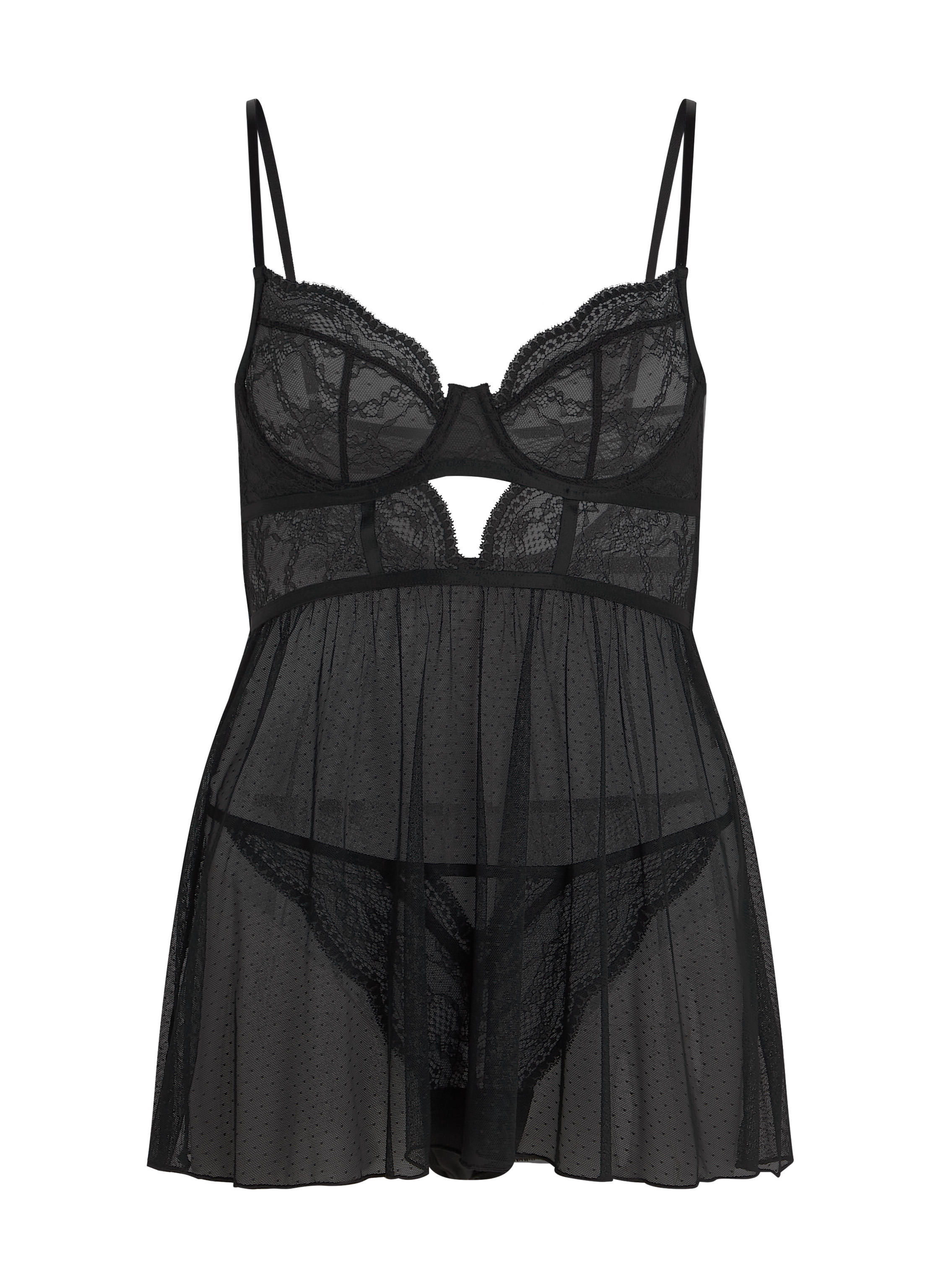 Babydoll Isabelle, Negro, main
