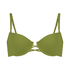 Top de bikini Holbox, Verde