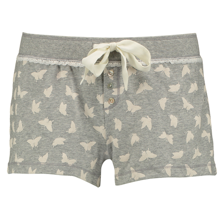 Shorts Femke butterfly, Blanco