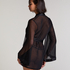Kimono Maxime Tulle, Negro