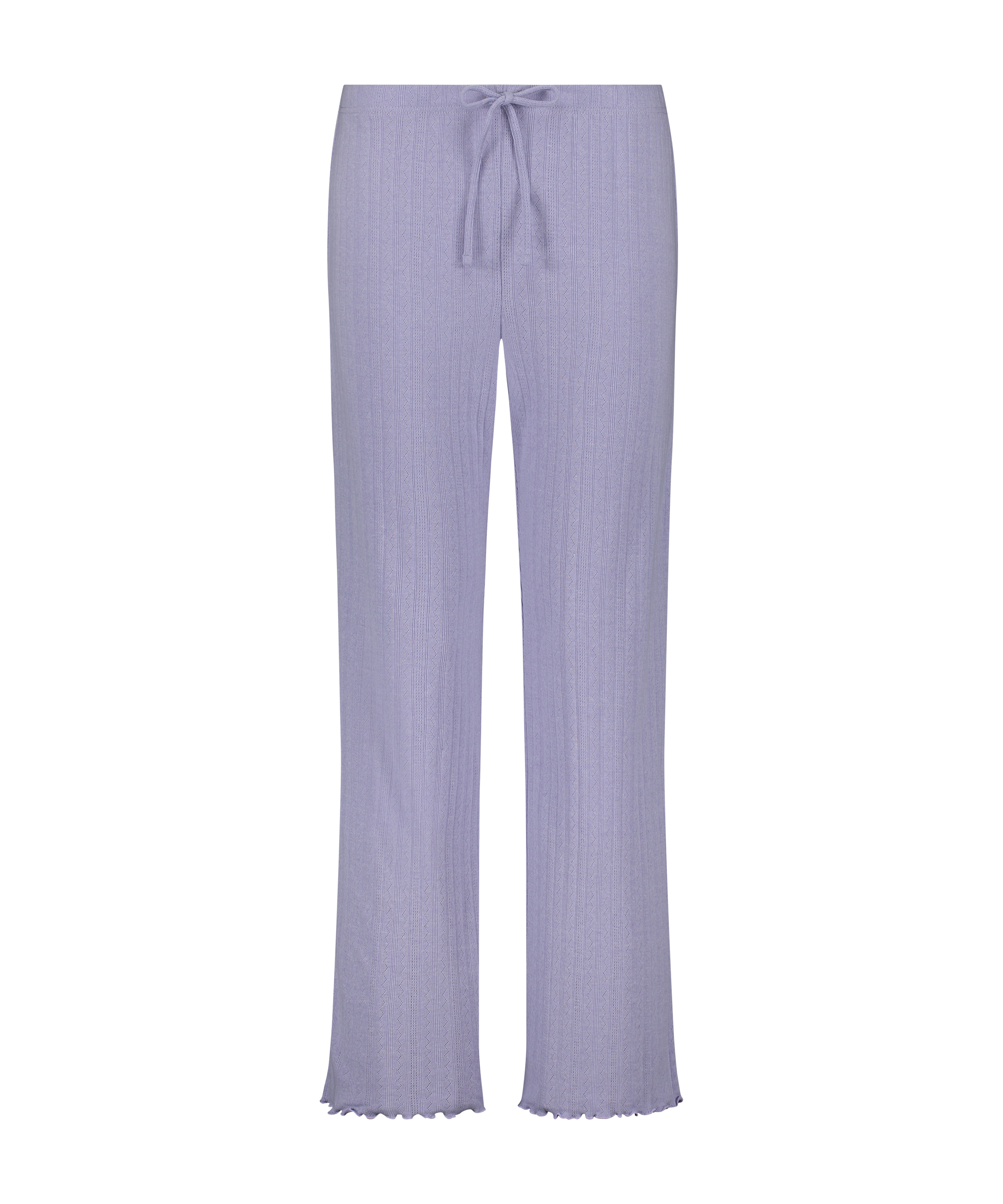 Pantal&oacute;n de pijama Pointelle, Morado, main