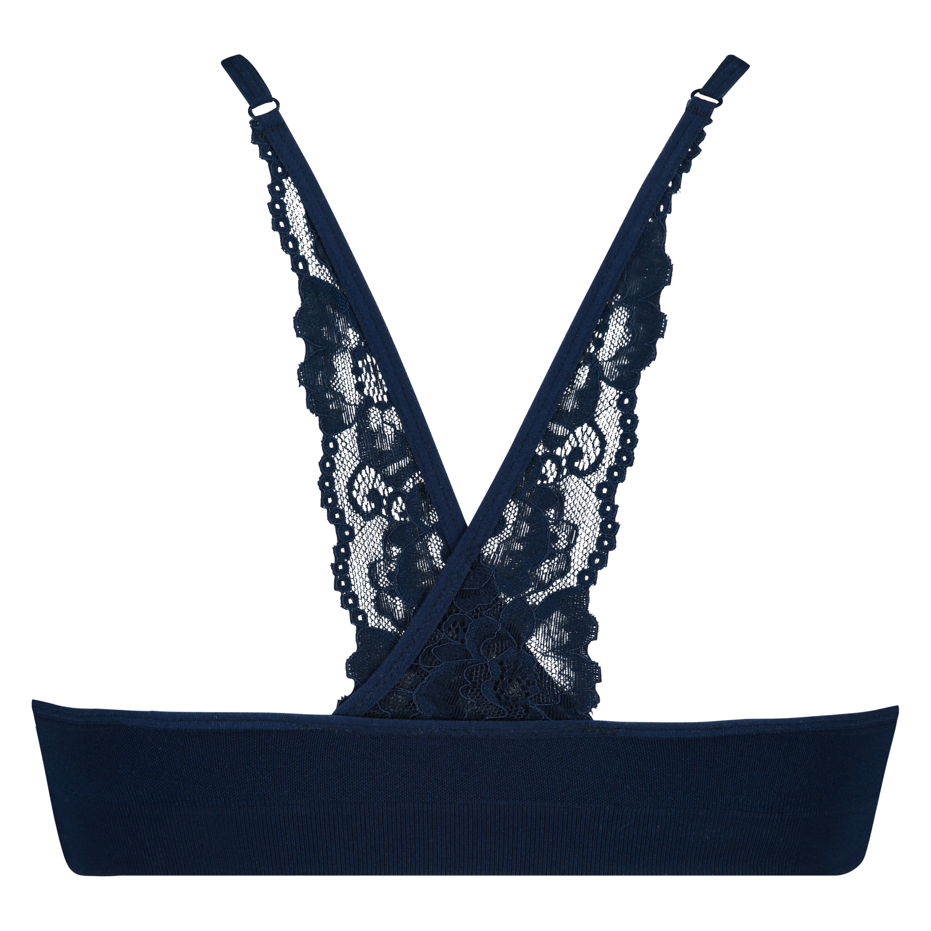 Top corto sin costuras Maria, Azul, main