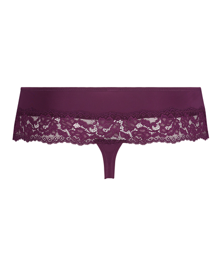 Tanga b&oacute;xer Paris, Morado