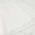 Cami Conjunto de Gasa Plisado, Blanco