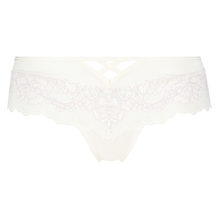 Tanga bóxer Camile, Blanco