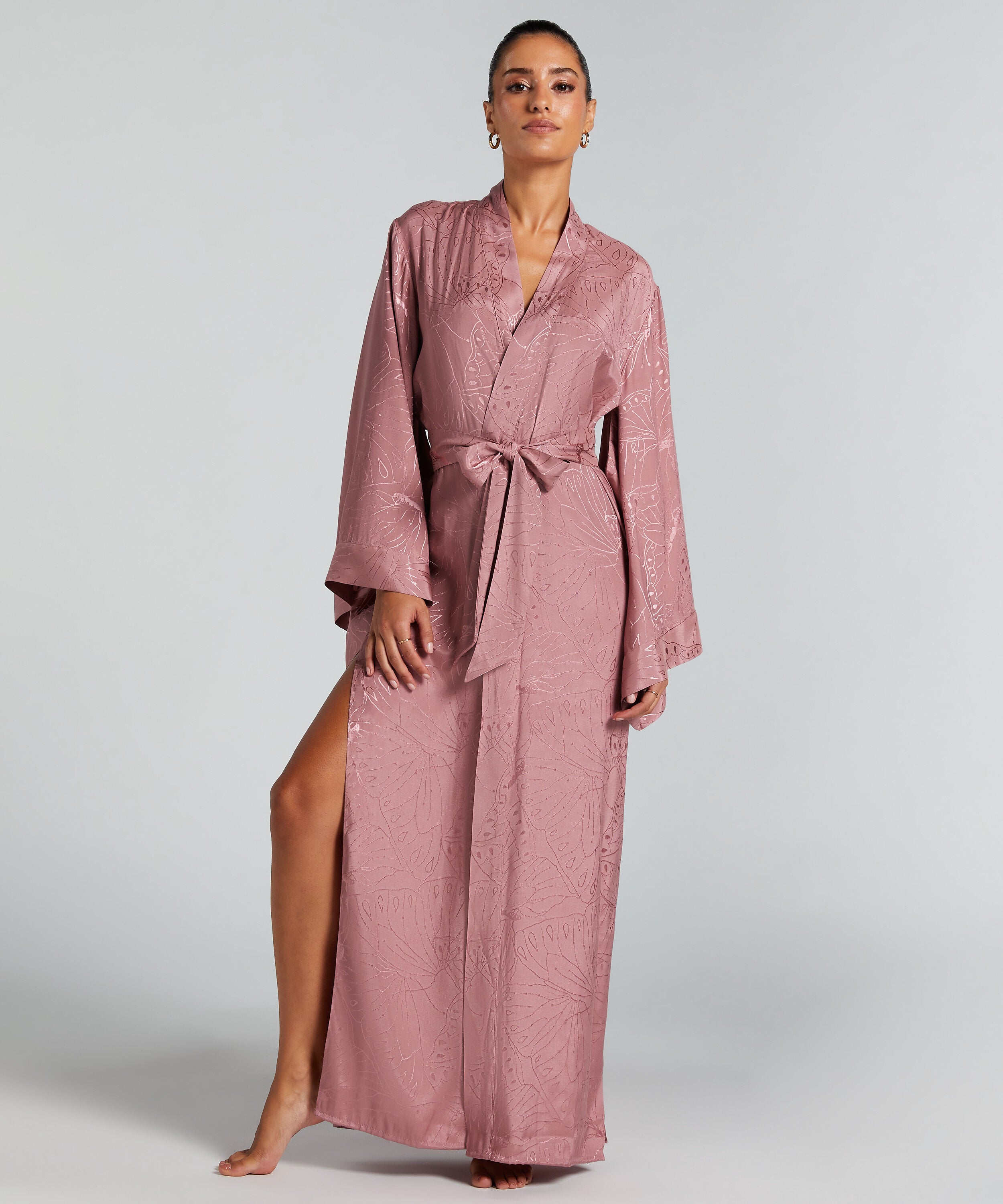 Kimono largo, Rosa