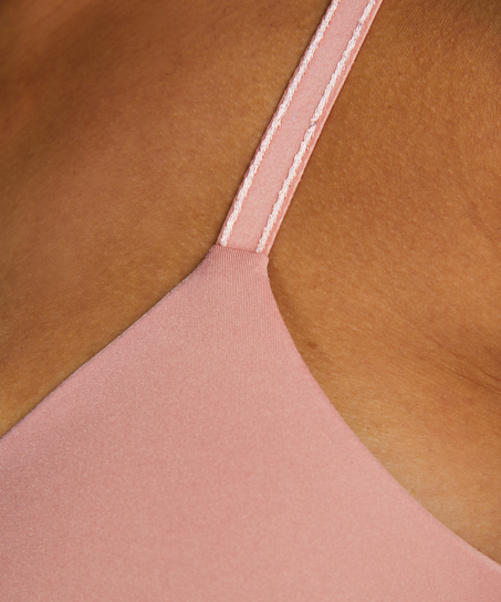 Sujetador push-up preformado sin aros Mona, Rosa