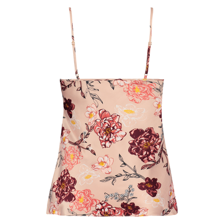 Camisola de sat&eacute;n Kiku, Rosa